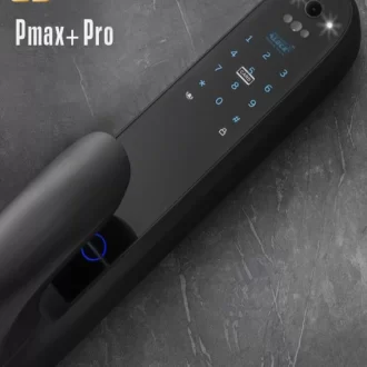 قفل اثر انگشتی دیجیتال و دستگیره تشخیص چهره امیران درب مدل Pmax Pro