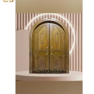 درب لابی هلالی دولنگه بازشو