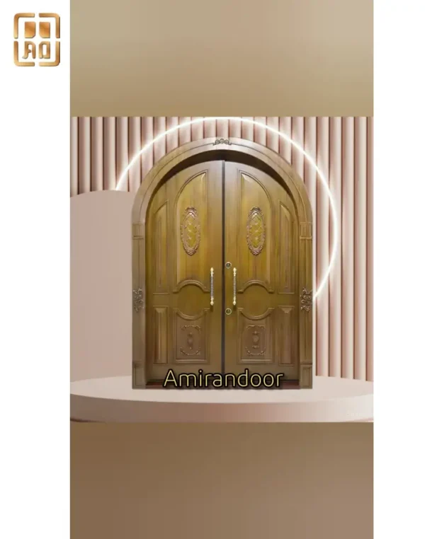 درب لابی هلالی دولنگه بازشو