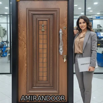 درب ضد سرقت لابی دستگیره شرکتی