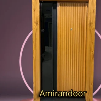 درب ورودی ضد سرقت رنگ الکترواستاتیک