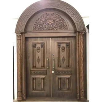 درب کلاسیک اروپایی شیشه استندگلس